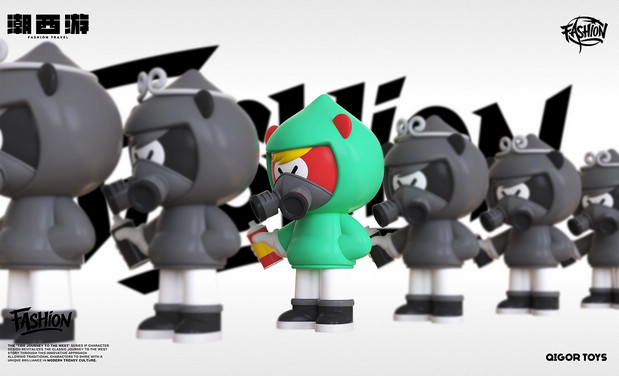 3D吉祥物：《潮西游》潮玩IP设计