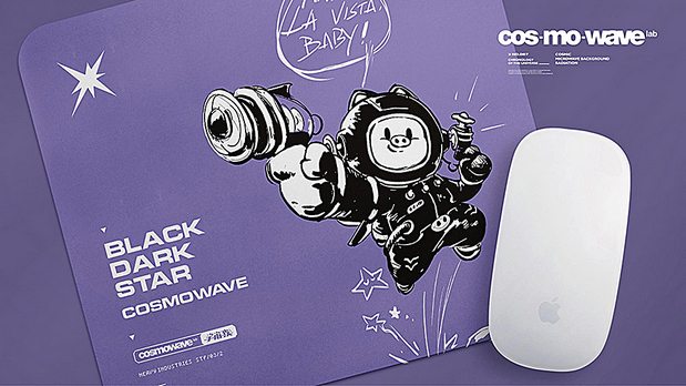 3D吉祥物：宇宙波 x 暗星