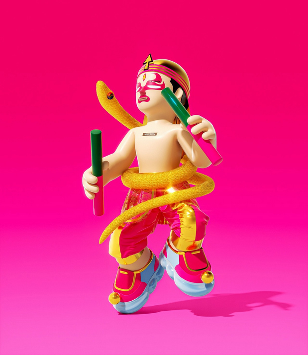 3D吉祥物：YOYOGUYS BG