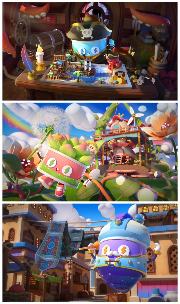 3D吉祥物：2021总结