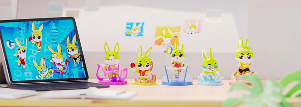 兔宝宝运动系列IP为亚运会助力