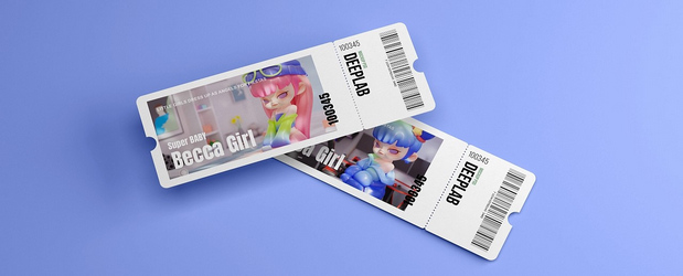 3D吉祥物：Becca的潮玩世界