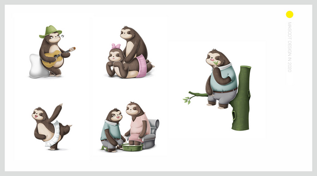 2020年吉祥物设计作品整理