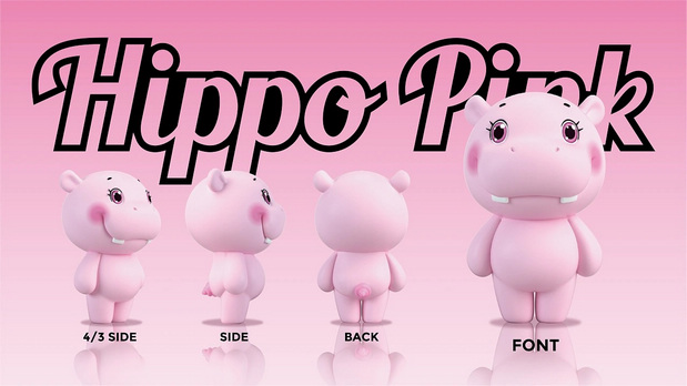 河马小粉HIPPO PINK