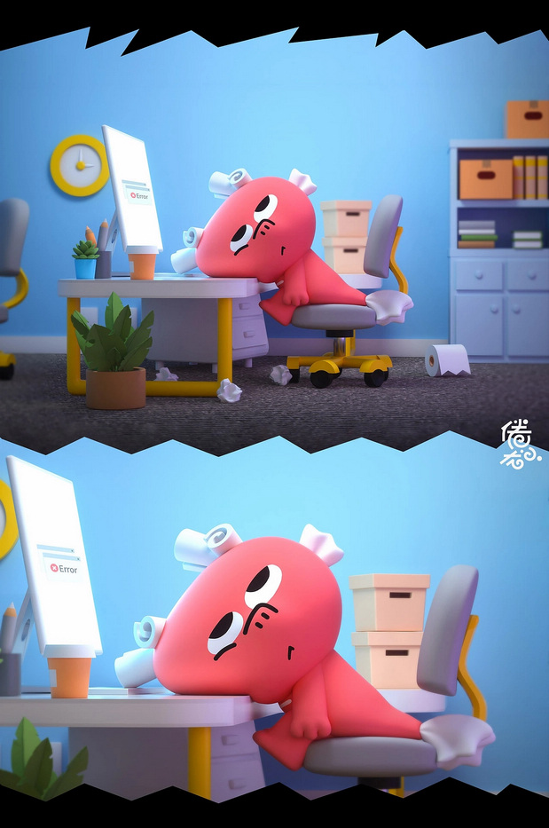 倦小龙IP 一只平凡的小龙