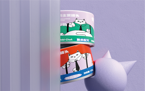 怪谈-猫粮品牌设计