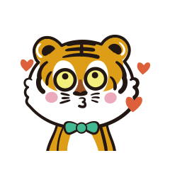 虎表情包表情包卡通可爱