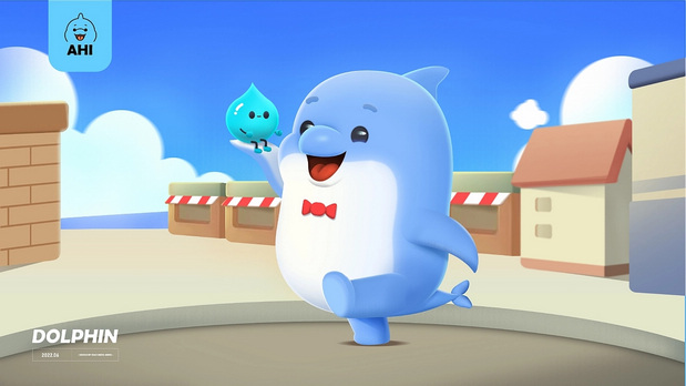 海豚Ahi品牌IP形象设计