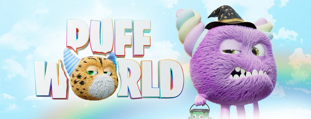 3D吉祥物：可爱怪物卡通插图角色C4D渲染