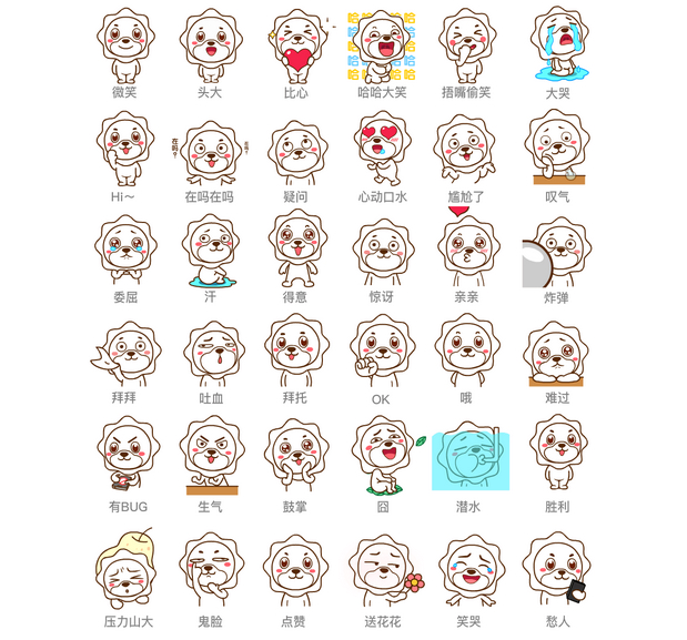 苏宁易购小狮子品牌吉祥物IP