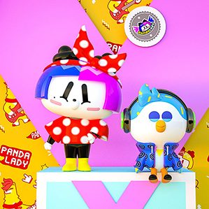 熊猫女孩IP人物形象设计 /><img fetchpriority=