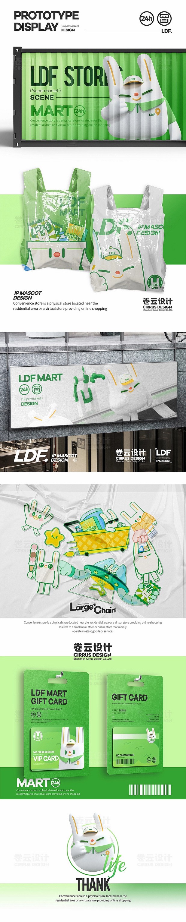 商场IP设计 超市IP 便利店IP