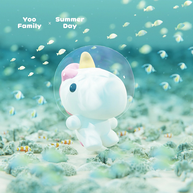 3D吉祥物：Yoo family夏日&森林音乐会