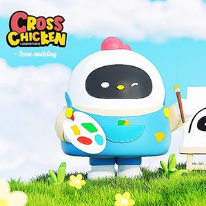 穿梭鸡IP形象 /><img fetchpriority=