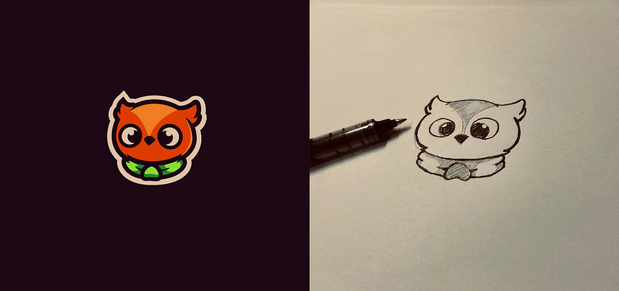 Vector mascots logoⅣ