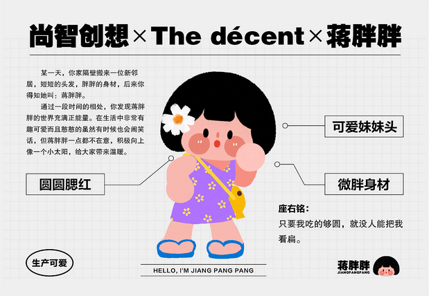 蒋胖胖IP形象设计