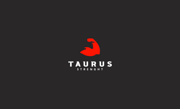 健美健身标志LOGO设计