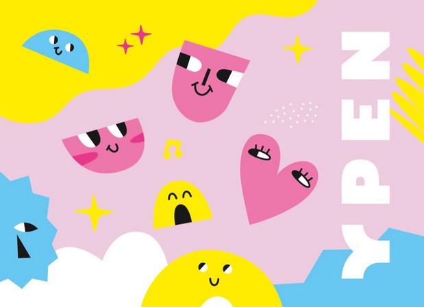 多彩色的搭配更显年轻时尚