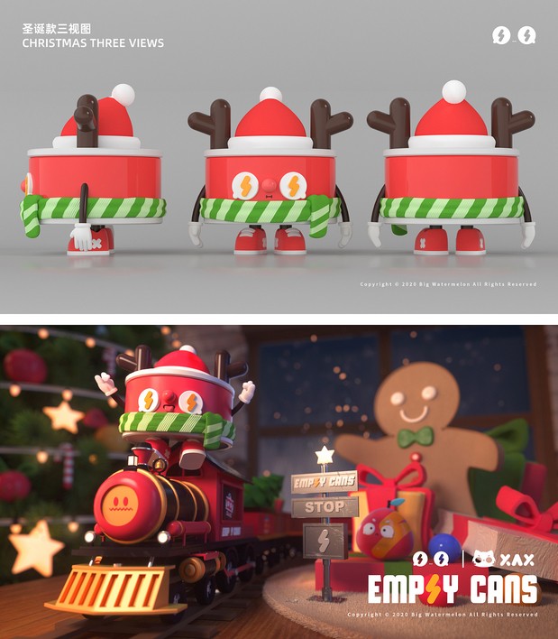 Empty can丨空罐头ip形象