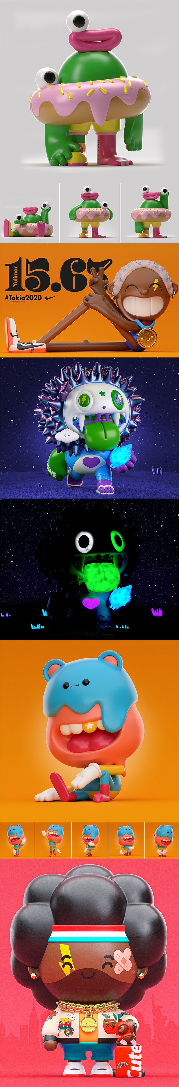 3D吉祥物：Chocotoy Art Collection/03