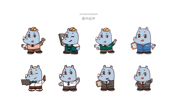 雅居乐吉祥物设计