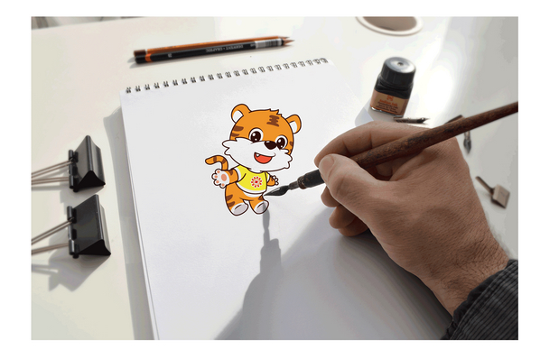 中燃石化吉祥物设计