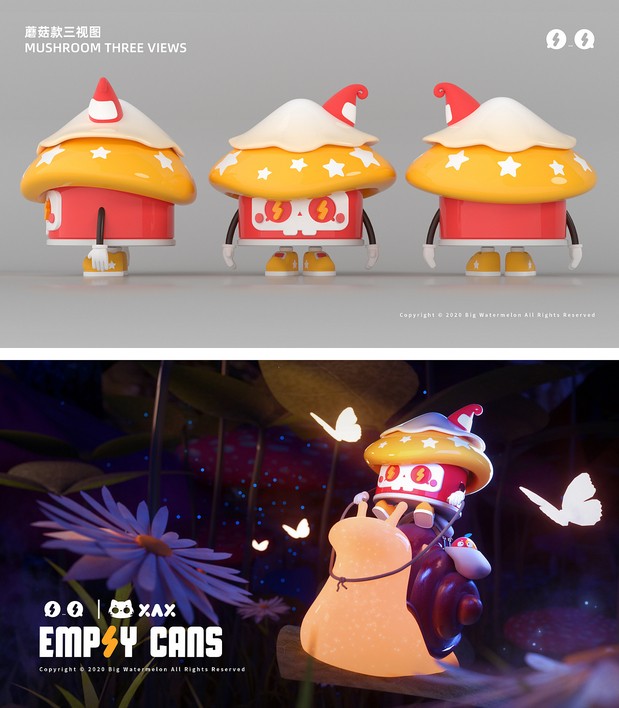 Empty can丨空罐头ip形象