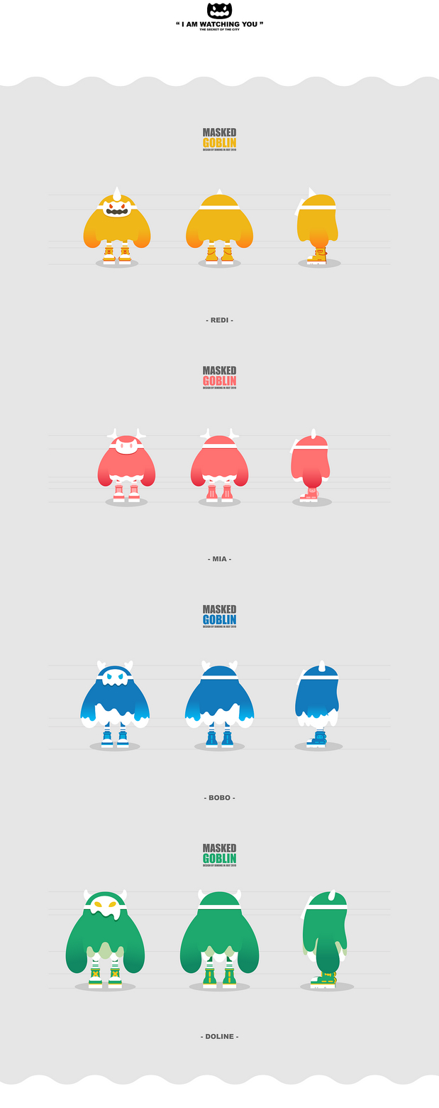 3D吉祥物：MASKED GOBLIN