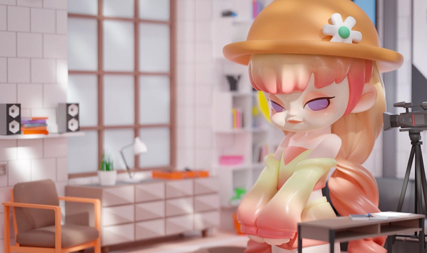 3D吉祥物：Becca的潮玩世界