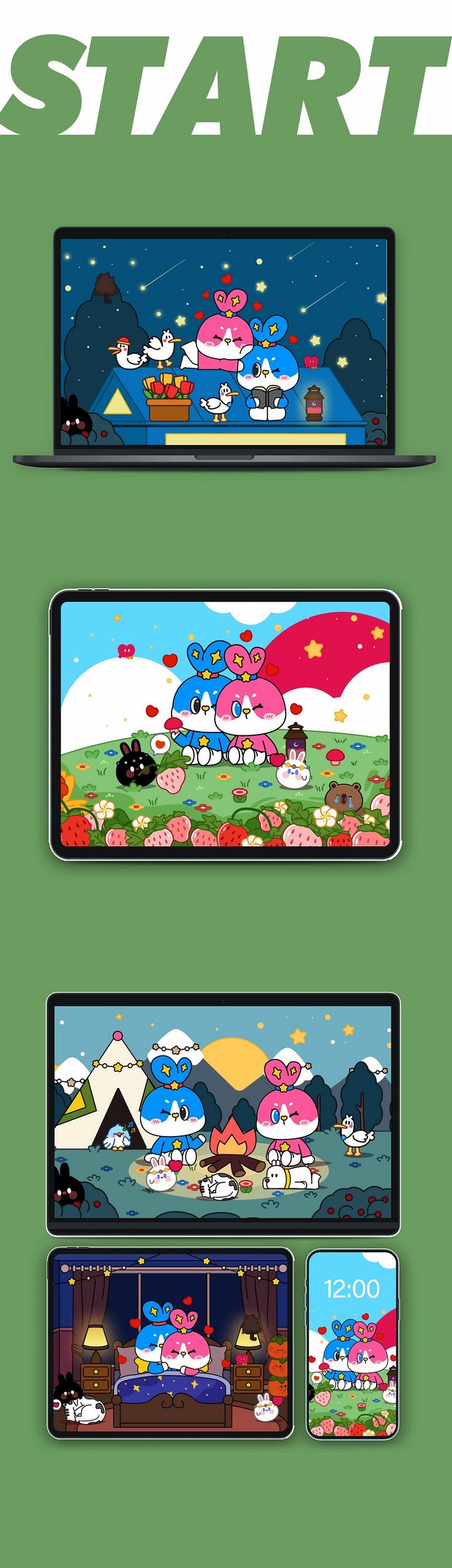 STAR-RABBIT形象IP项目