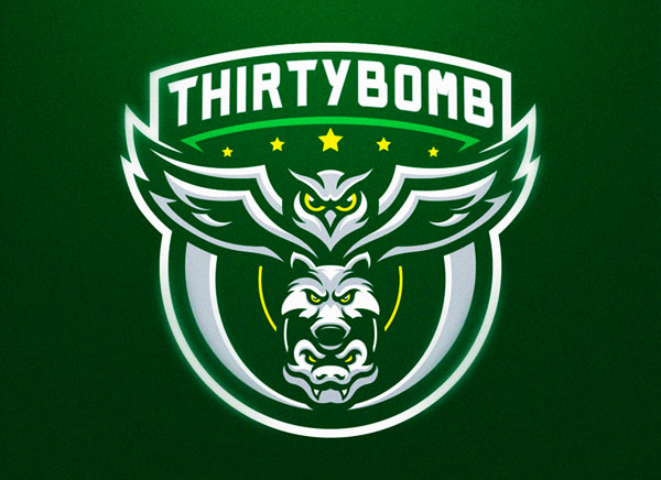 精美的电子竞技行业标志设计