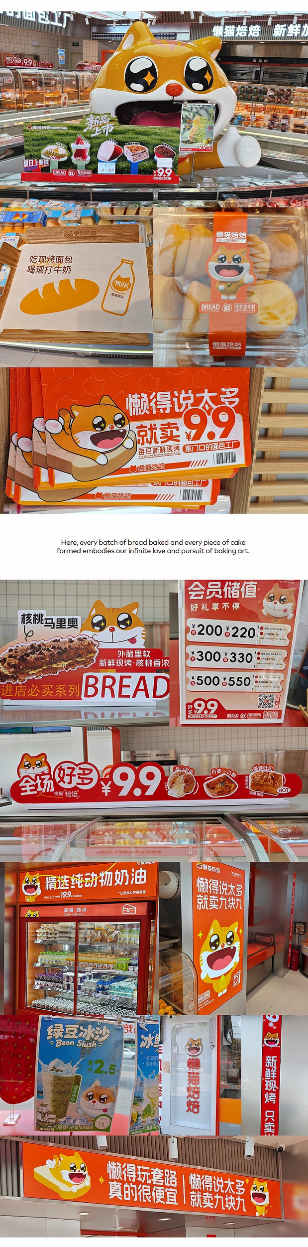 懒猫焙焙 蛋糕甜品面包品牌IP