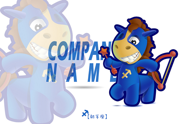 十二星座卡通吉祥物