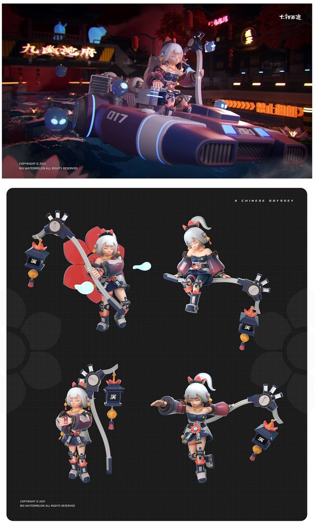 3D吉祥物：2021总结