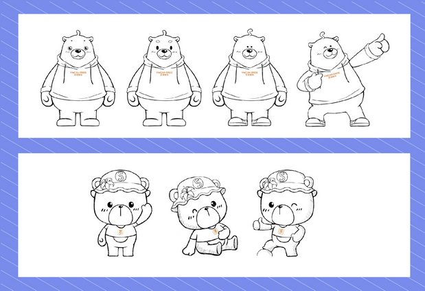 盈珈服饰吉祥物设计