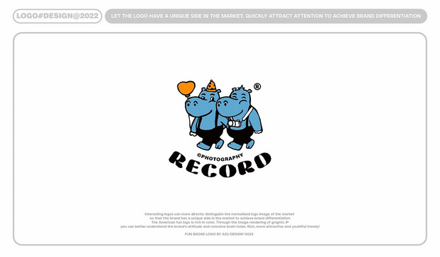 FUN LOGO潮牌标志设计合集