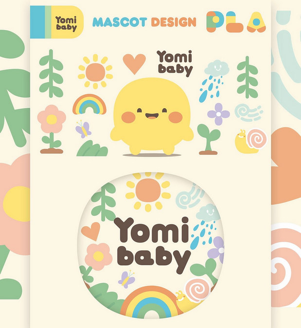 母婴品牌IP形象 | YOMIBABY