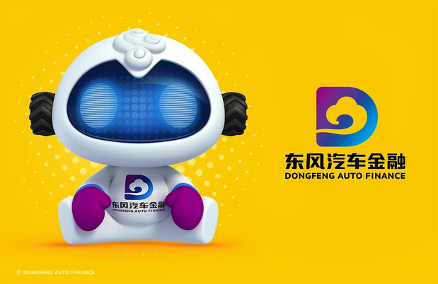 东风汽车金融IP乐融仔3D设计