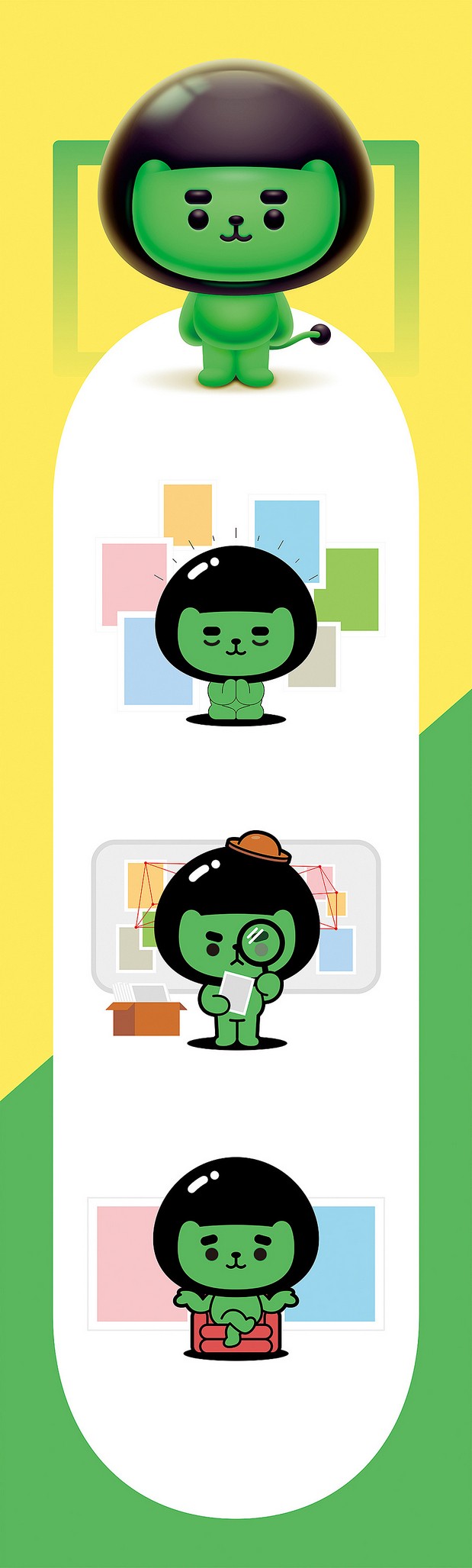 一些吉祥物飞机稿