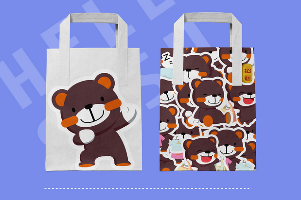 盈珈服饰吉祥物设计