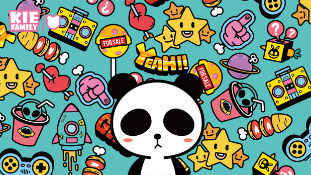 KIE Family 卡通形象