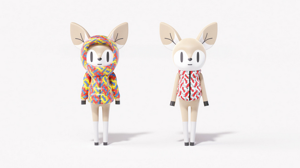 3D吉祥物：BURBERRY的小鹿“POP”
