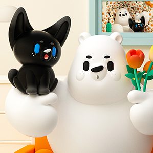 尚智原创IP形象|白熊馒头的日常 /><img fetchpriority=