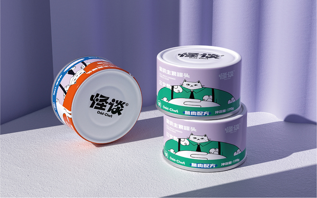 怪谈-猫粮品牌设计