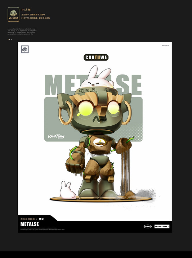 五行之IP形象设计