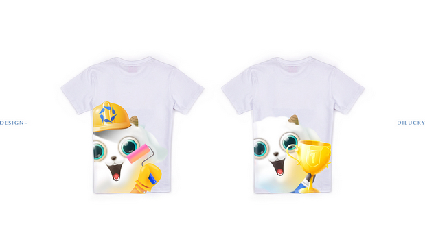 晨阳水漆吉祥物设计