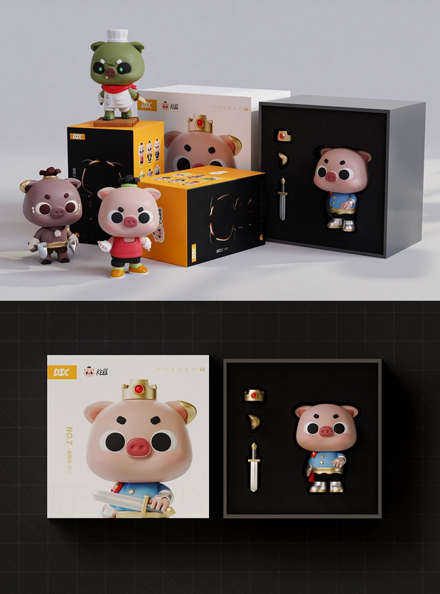 「KEDI 科迪猪」形象设计