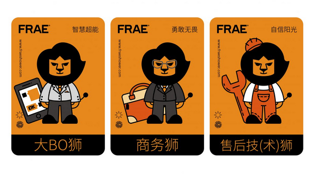 福瑞卫浴品牌IP形象狮小福