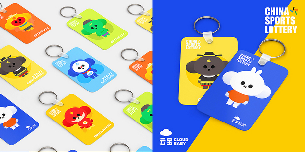 中国体彩吉祥物设计—云宝