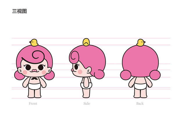 潮牌童装IP设计